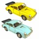 SET 2 FIGURAS COCHE RETRO METAL 25.50X10.5X8.5 CM.