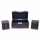 SET 3 CAJAS RADIO RETRO MADERA 30X15.50X15.50 CM.