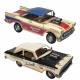 SET 2 FIGURAS COCHE RETRO METAL 29X11.5X10 CM.