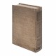 CAJA LIBRO BUDA ORIENTAL MADERA 20X7X30 CM.