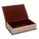 CAJA LIBRO BUDA ORIENTAL MADERA 20X7X30 CM.