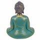 FIGURA CANDELABRO BUDA SENTADO RESINA ORIENTAL 10.5X8.5X14.50 CM.