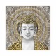CUADRO BUDA PINTURA ORIENTAL 80X3.5X80 CM.