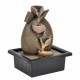 FUENTE GEOMÁNTICA RESINA 21X17.5X25 CM.