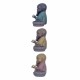 SET 3 FIGURAS BUDAS LEYENDO RESINA 12X7X10 CM.