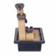 FUENTE GEOMÁNTICA RESINA 21X17.5X25 CM.