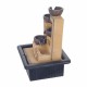FUENTE GEOMÁNTICA RESINA 21X17.5X25 CM.