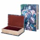 SET 2 CAJAS LIBRO MUJER AFRICANA MADERA 27X18X7 CM