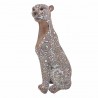 FIGURA LEOPARDO RESINA 12X9X25 cm.