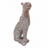 FIGURA LEOPARDO RESINA 14X11X30 cm.