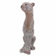 FIGURA LEOPARDO RESINA 14X11X30 cm.