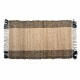 ALFOMBRA CON FLECOS YUTE BOHEMIO 80X50X1 CM.
