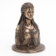 FIGURA DIOSA DANU DIOSA MADRE TIERRA CELTA RESINA BRONCE 13.50X13.50X18 CM.