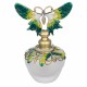 BOTELLA PERFUME MARIPOSAS METAL 7X5X10 CM.