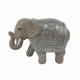 FIGURA ELEFANTE RESINA 17.50X7X12 CM.