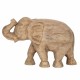 FIGURA ELEFANTE MADERA 29X8X20.50 CM.