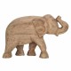 FIGURA ELEFANTE MADERA 29X8X20.50 CM.