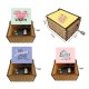 LOTE 4 CAJAS MUSICALES CON FRASES POSITIVAS 6.5X5X4.2 CM.