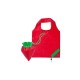 LOTE 12 BOLSAS PLEGABLE FRUTAS FRESA ROJO 40X38 CM.