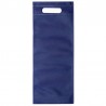 LOTE 80 BOLSAS PARA BOTELLA DE VINO CON ASA 75 CL. AZUL 40X16X6.5 CM.