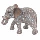 FIGURA ELEFANTE RESINA ÉTNICO 22X9.50X17 CM.
