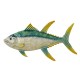 ADORNO APLIQUE PARED PEZ COLORES METAL 49.50X1.50X28 CM.
