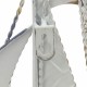 ADORNO APLIQUE PARED BARCOS VELEROS METAL 79X1.5X53 CM.
