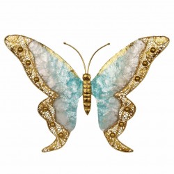 ADORNO PARED MARIPOSA METAL 50X1X36 CM.