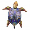 ADORNO APLIQUE PARED TORTUGA METAL 26.5X3X30 CM.