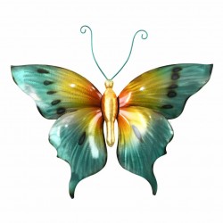 APLIQUE ADORNO PARED MARIPOSA METAL 39.50X2X33.50 CM.
