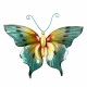 APLIQUE ADORNO PARED MARIPOSA METAL 33X2X26 CM.