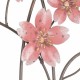 ADORNO PARED ÁRBOL CON FLORES METAL 80X4X80 CM.