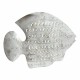 ADORNO APLIQUE PARED PEZ METAL 41X3X31 CM.