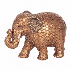 FIGURA ELEFANTE RESINA 17.50X7.50X12 CM