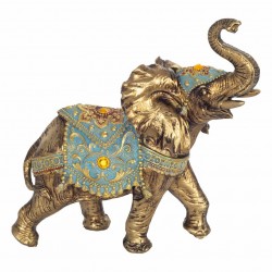 FIGURA ELEFANTE RESINA 17.50X8X17 CM