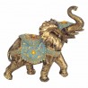 FIGURA ELEFANTE RESINA 17.50X8X17 CM