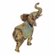 FIGURA ELEFANTE RESINA 17.50X8X17 CM