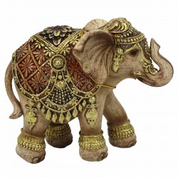 FIGURA ELEFANTE RESINA 11X5X9.50 CM
