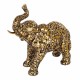 FIGURA ELEFANTE RESINA 12X24X22 CM