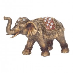 FIGURA ELEFANTE RESINA 8X16X10 CM