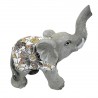FIGURA ELEFANTE RESINA ÉTNICO 33X17X35 CM.