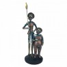 FIGURA DON QUIJOTE Y SANCHO RESINA 10.50X9X27 CM.