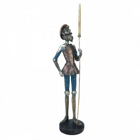 FIGURA DON QUIJOTE RESINA 12.50X10X43 CM.