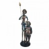 FIGURA DON QUIJOTE Y SANCHO RESINA 13.50X10X40 CM.