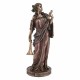 FIGURA DIOSA GRIEGA CLIO HISTORIA RESINA 8X8X22 CM.