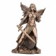 FIGURA NEMESIS DIOSA GRIEGA DE LA VENGANZA RESINA 12.50X17X21 CM.