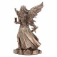 FIGURA NEMESIS DIOSA GRIEGA DE LA VENGANZA RESINA 12.50X17X21 CM.