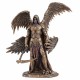 FIGURA AZRAEL ARCÁNGEL DE LA MUERTE RESINA 24X14X27 CM.