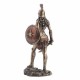 FIGURA PENTHESILEA REINA AMAZONAS RESINA 9.5X9X23 CM.