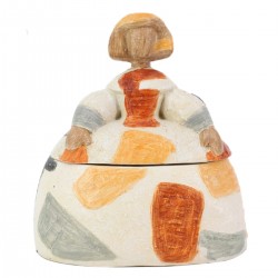 FIGURA CAJA MENINA RESINA 17X9.50X19 CM.